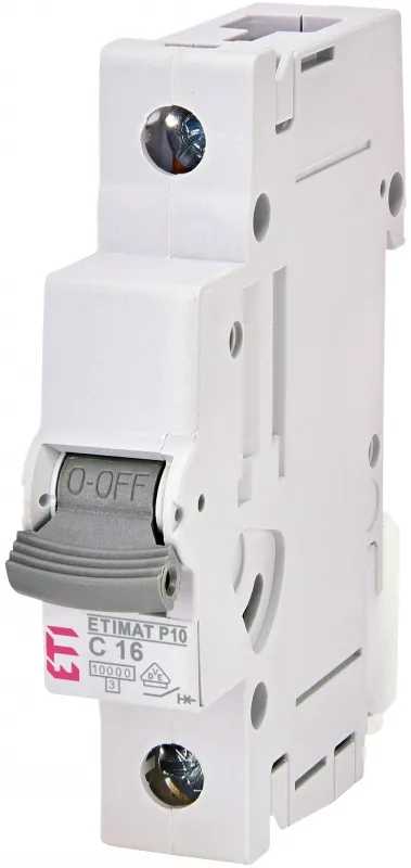 Instalacijski prekidač ETIMAT P10 1p B6  15kA 001901507