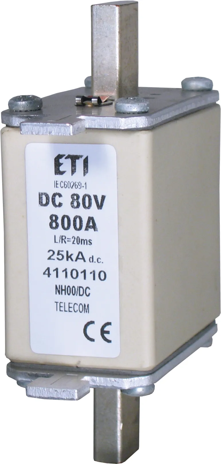 Rastalni uložak NH00 160A/80V DC 004110106