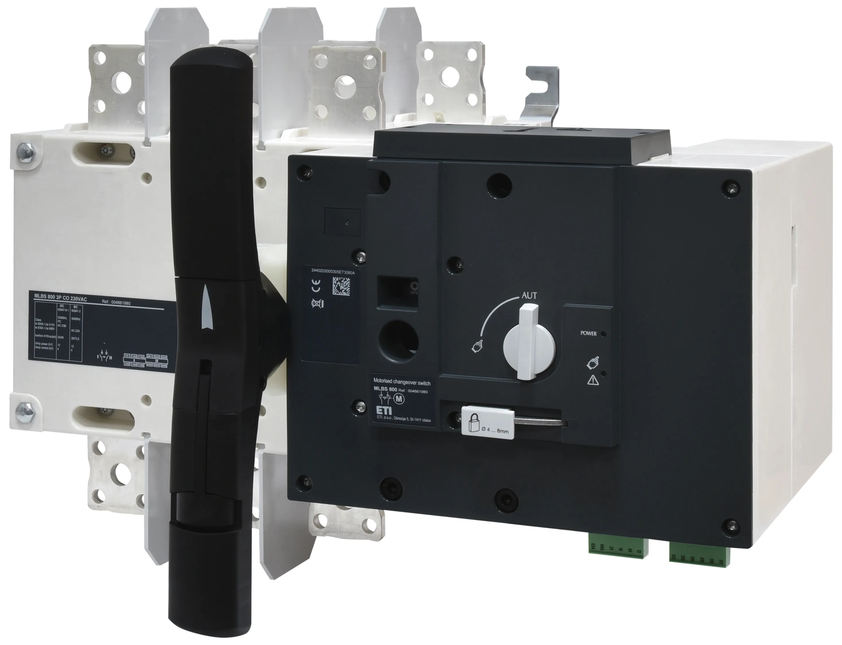 Preklopna sklopka - mot. pogon MLBS 800 3P CO 230VAC 004661980