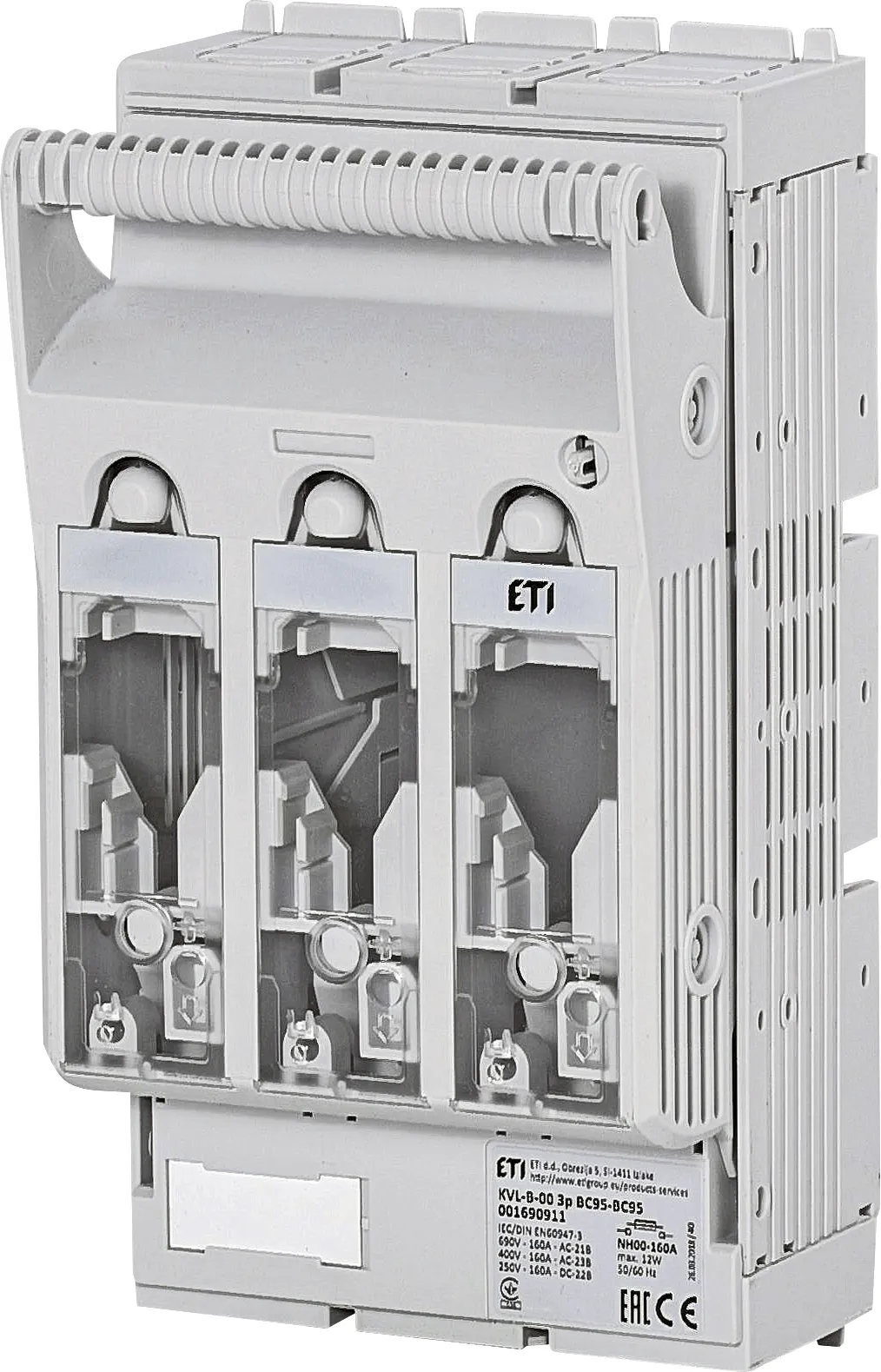 Osiguračka rastavna sklopka KVL-B-00 3p BC95-BC95 001690911