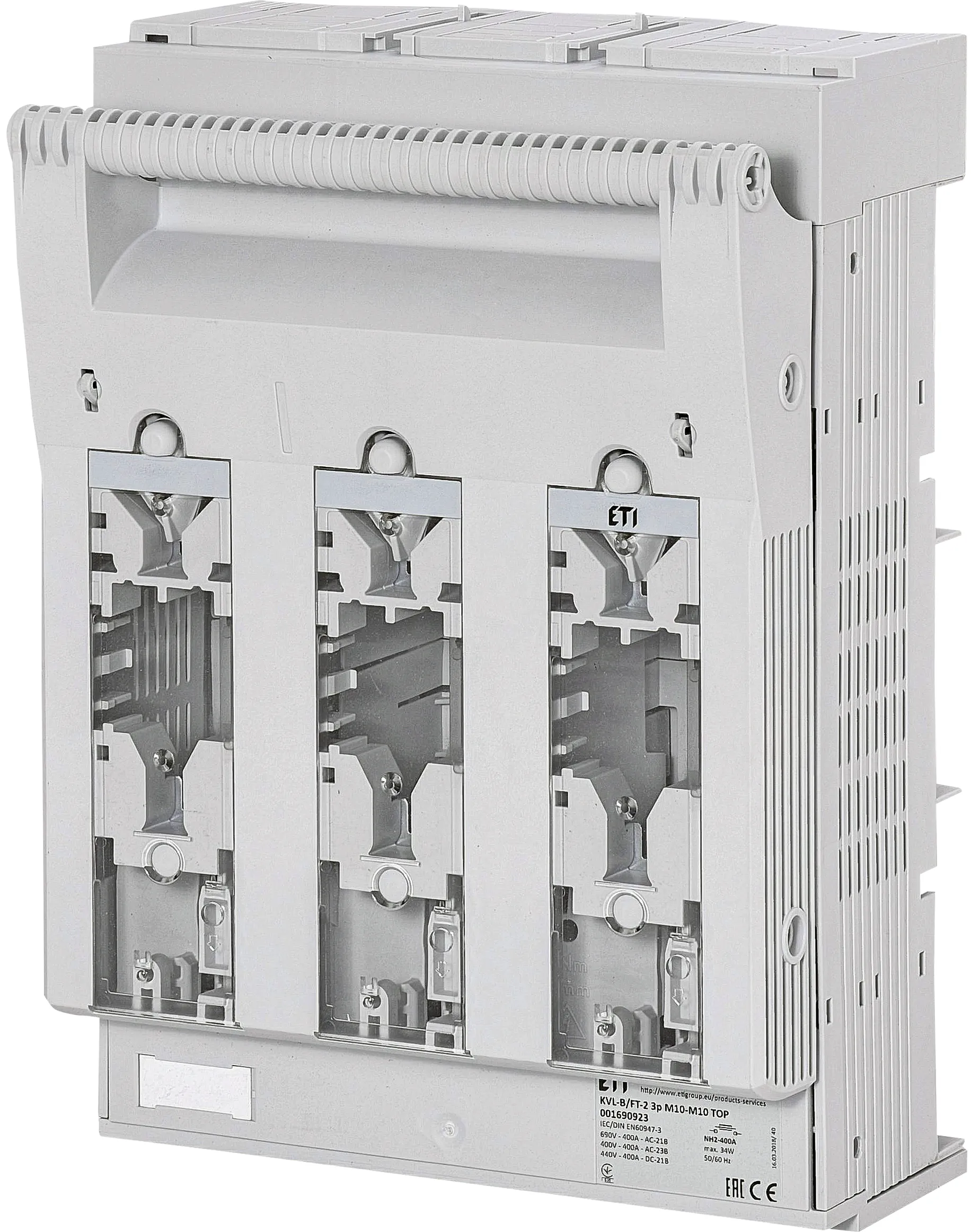 Osiguračka rastavna sklopka KVL-B/FT-2 3p M10-M10 TOP 001690923