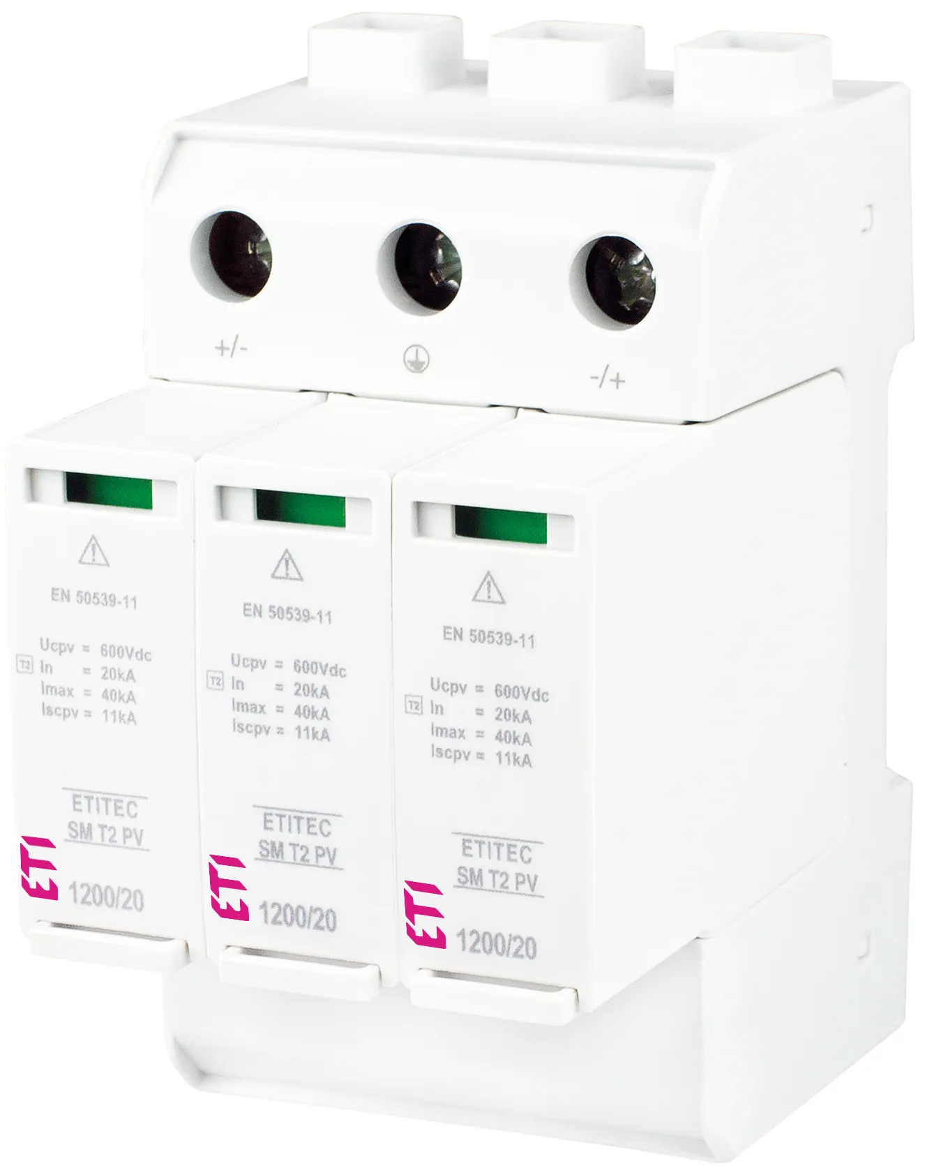 Odvodnik prenapona ETITEC SM T2 PV 1200/20 Y 002440634