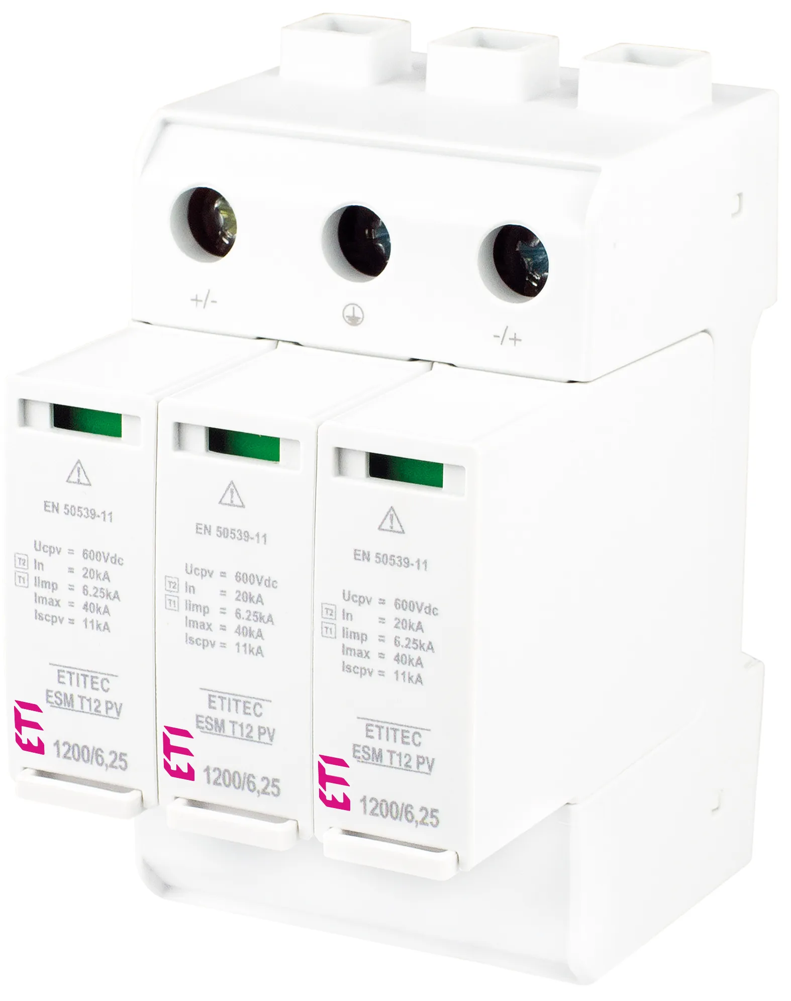 Odvodnik prenapona ETITEC ESM T12 PV 1200/6,25 Y 002440640