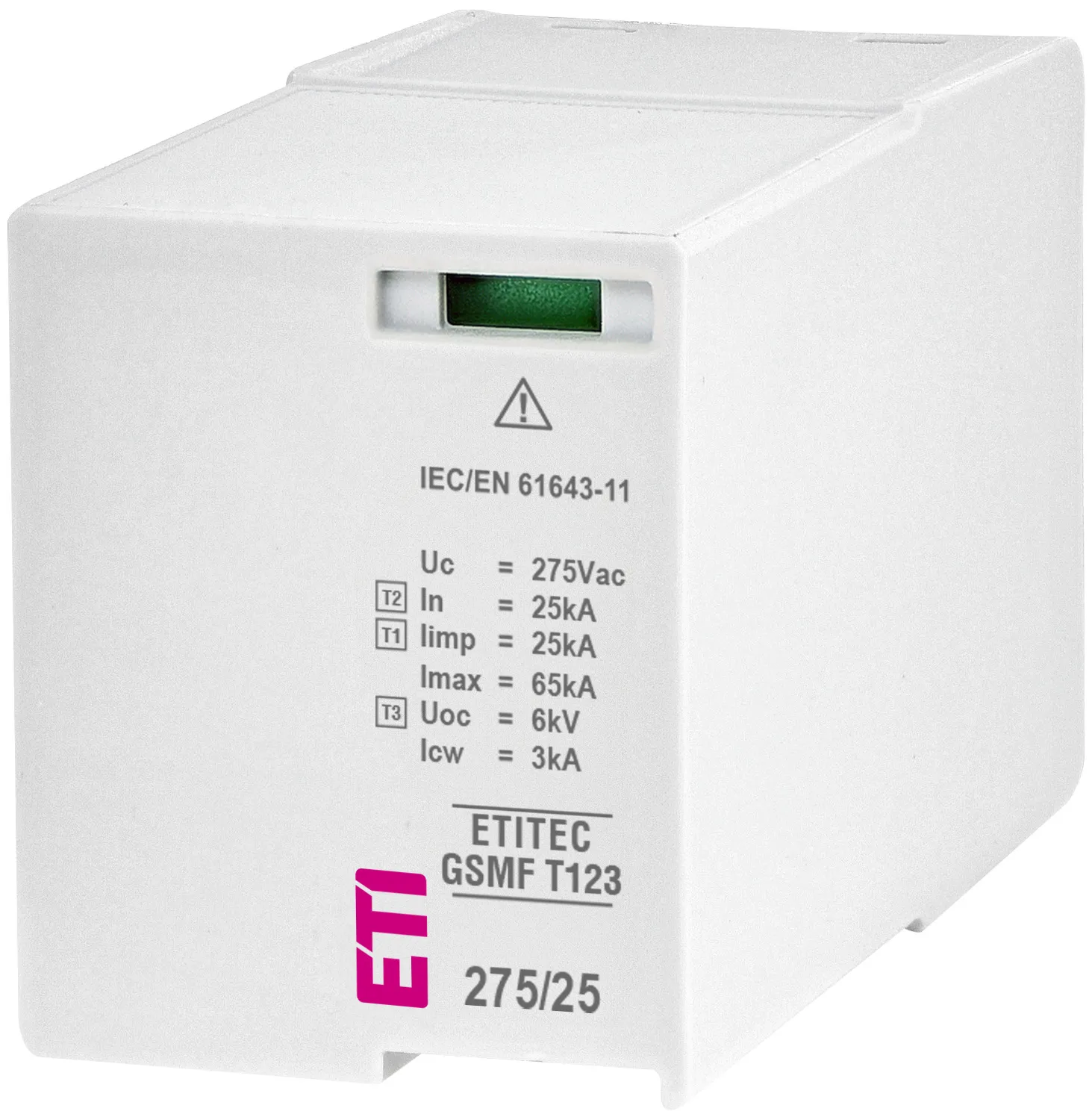 Odvodnik prenapona MOD. GSMF T123 275/25 002440725