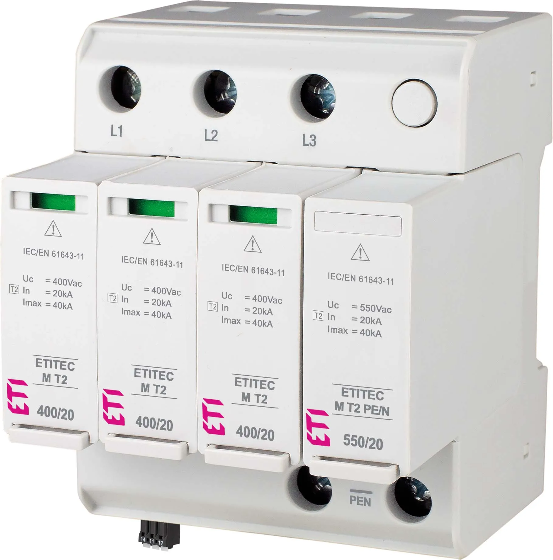 Odvodnik prenapona ETITEC M T2 950/20 4Y 002440820