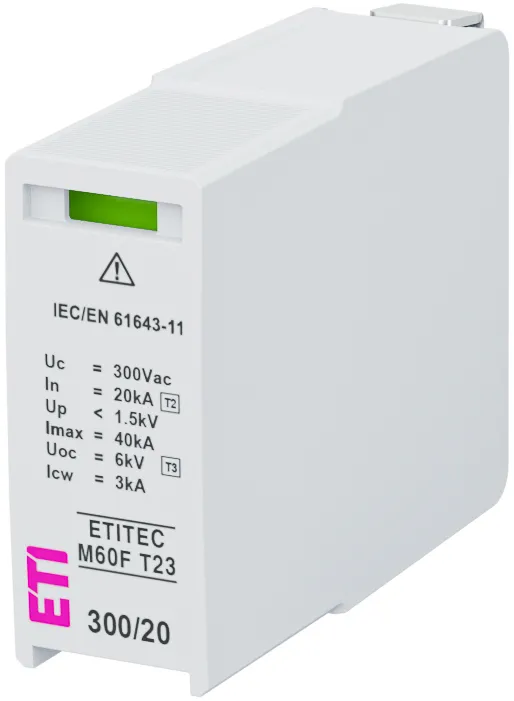 Odvodnik prenapona MOD.ETITEC M60F T23 300/20 002440864