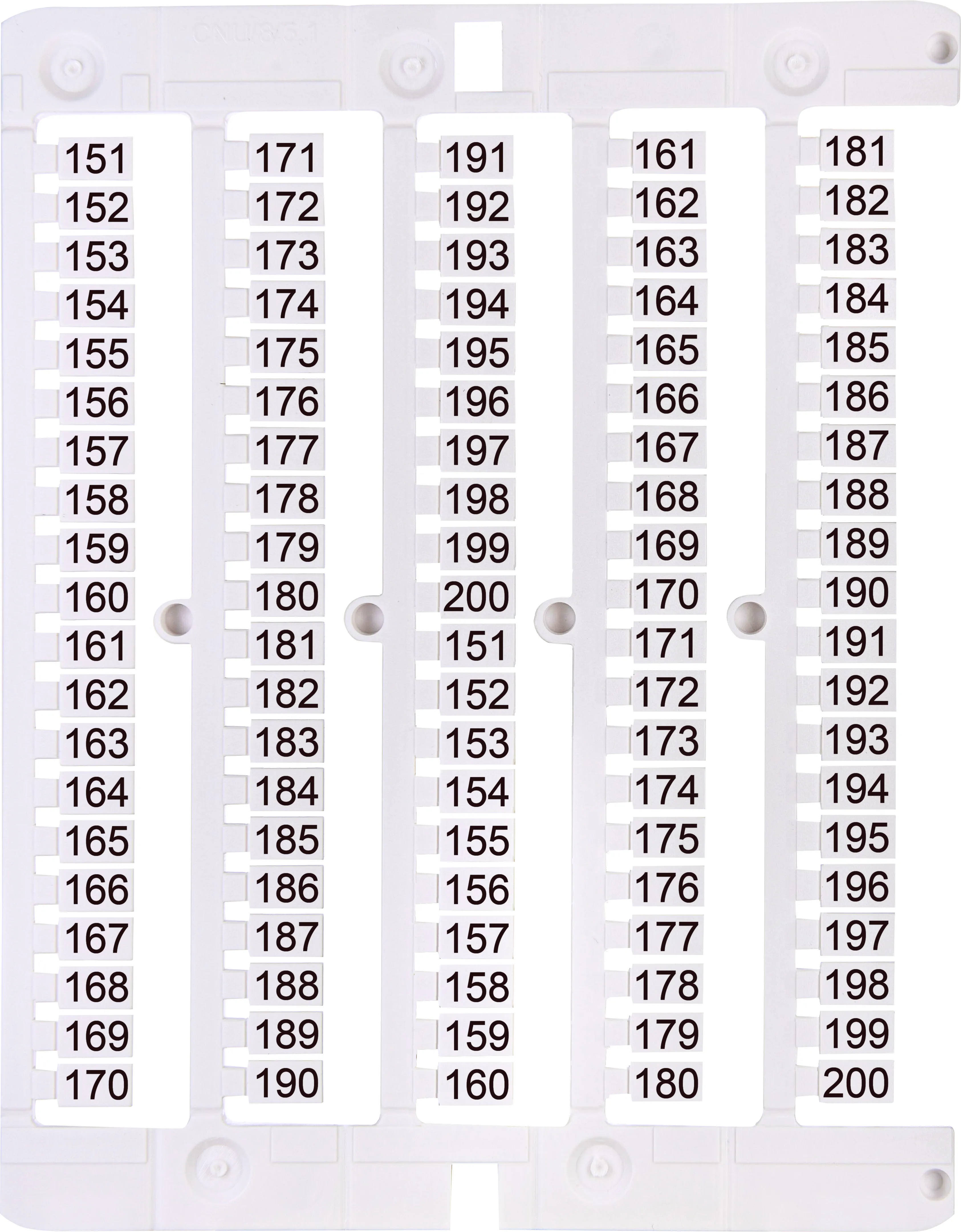 Letva za označivanje ES-NU0851151 003903080