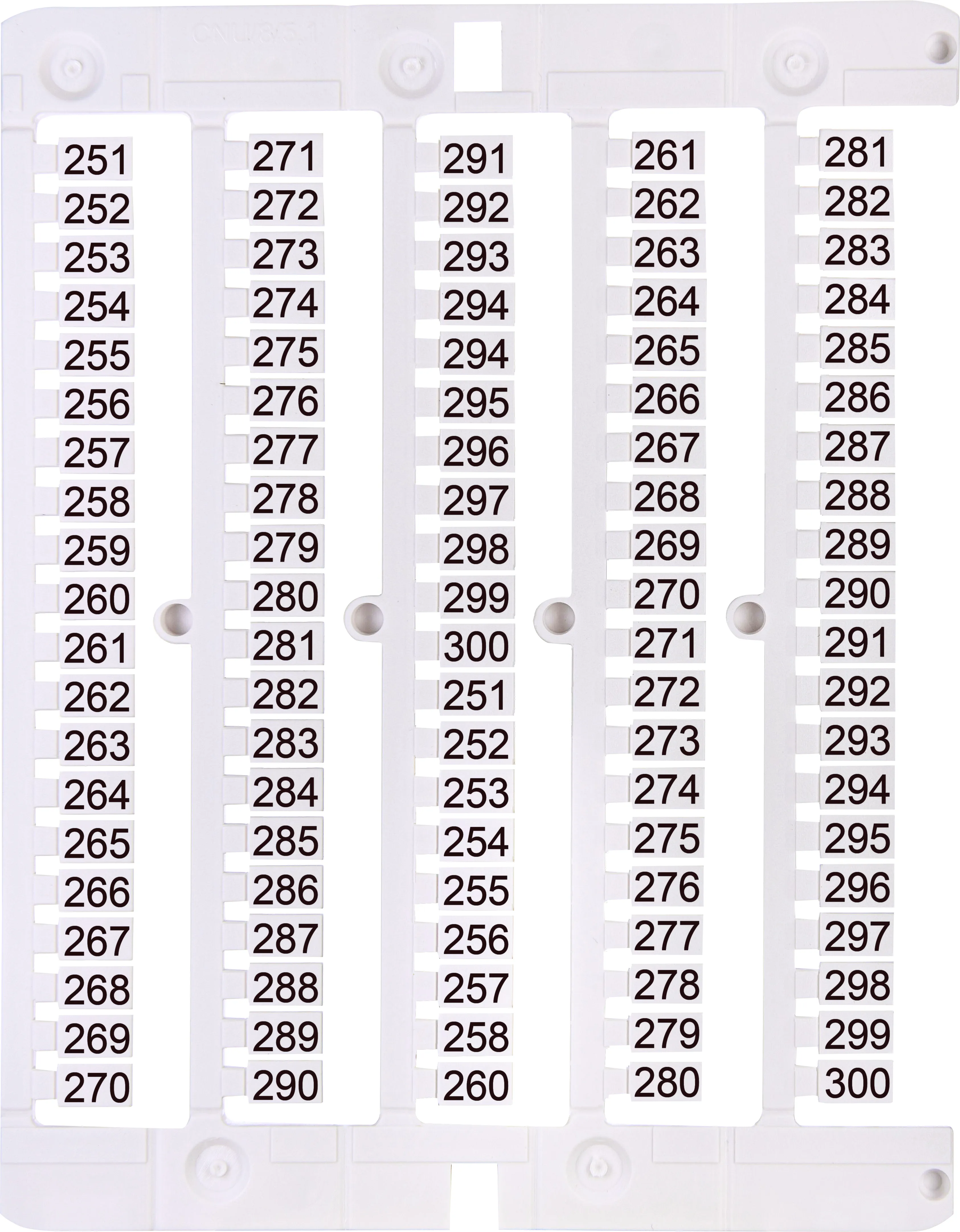 Letva za označivanje ES-NU0851251 003903082