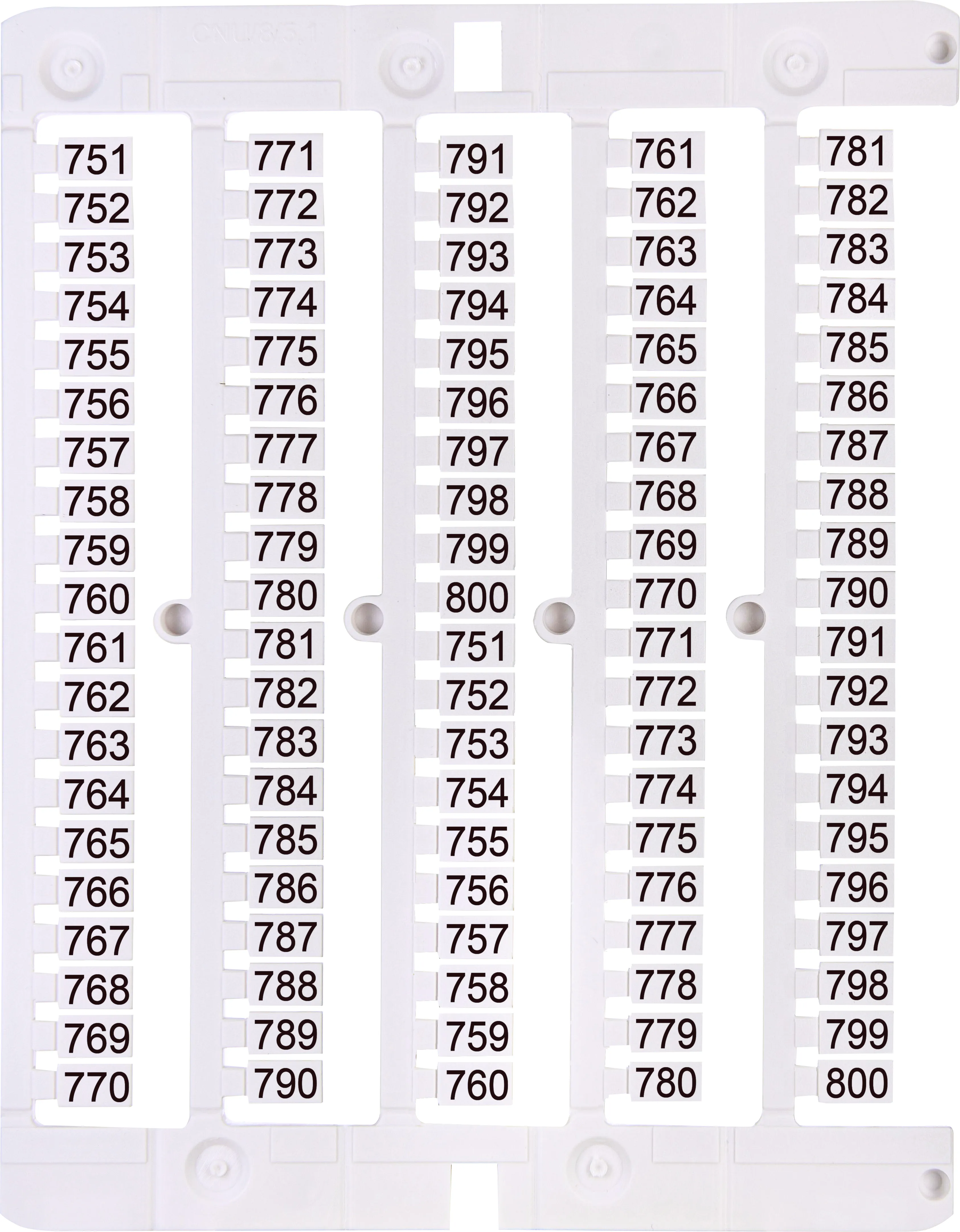 Letva za označivanje ES-NU0851751 003903092