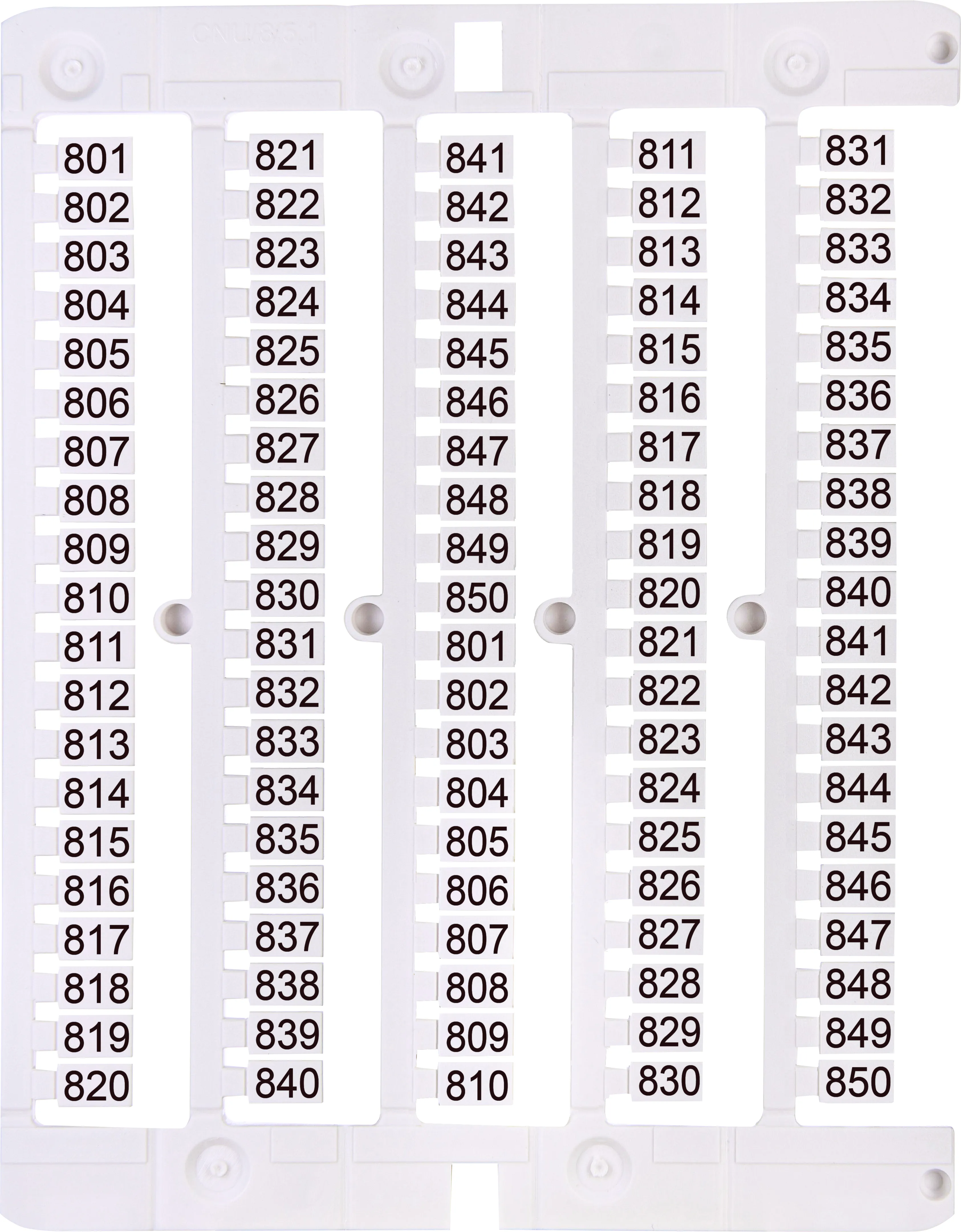 Letva za označivanje ES-NU0851801 003903093