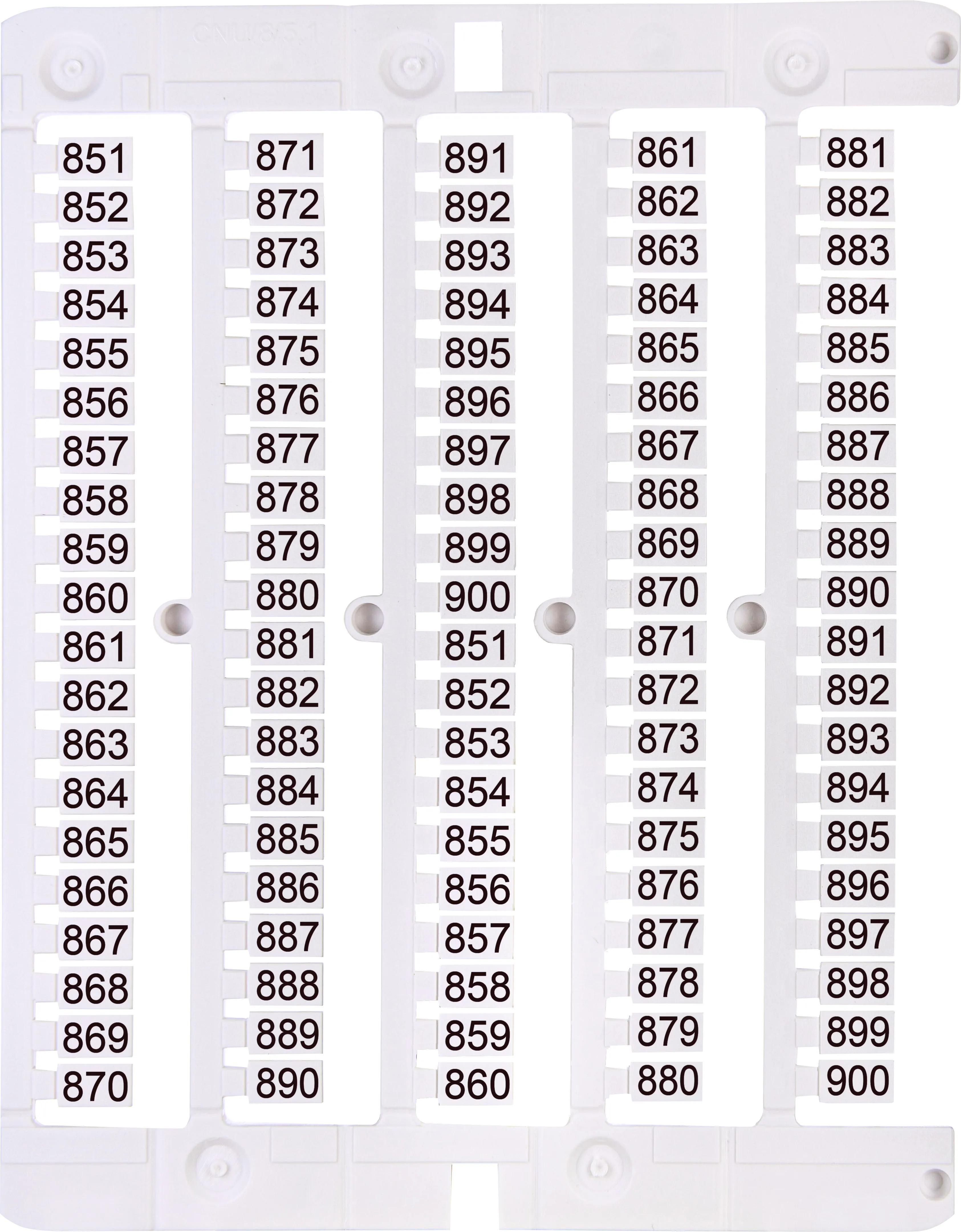 Letva za označivanje ES-NU0851851 003903094