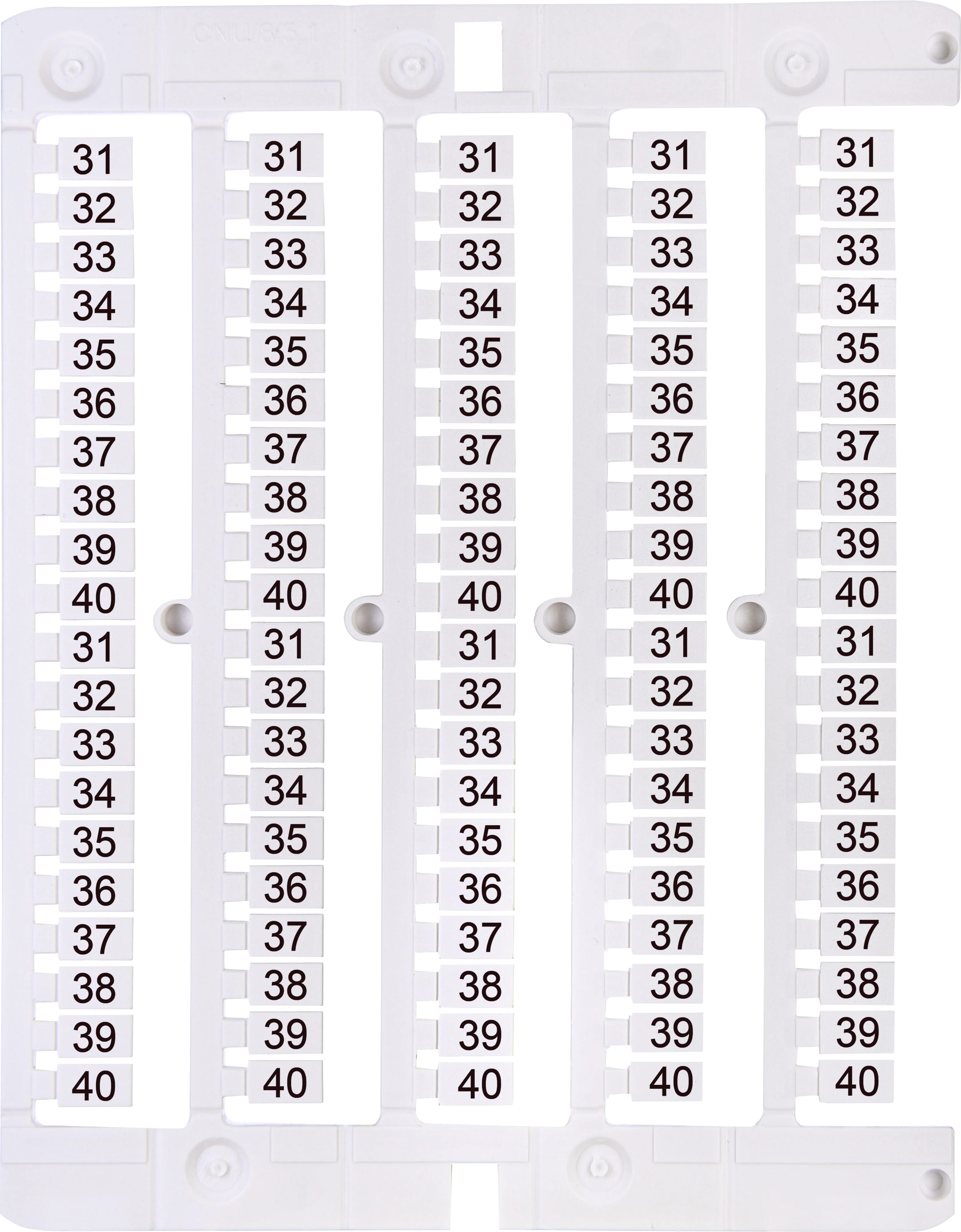 Letva za označivanje ES-NU0851540 003903100