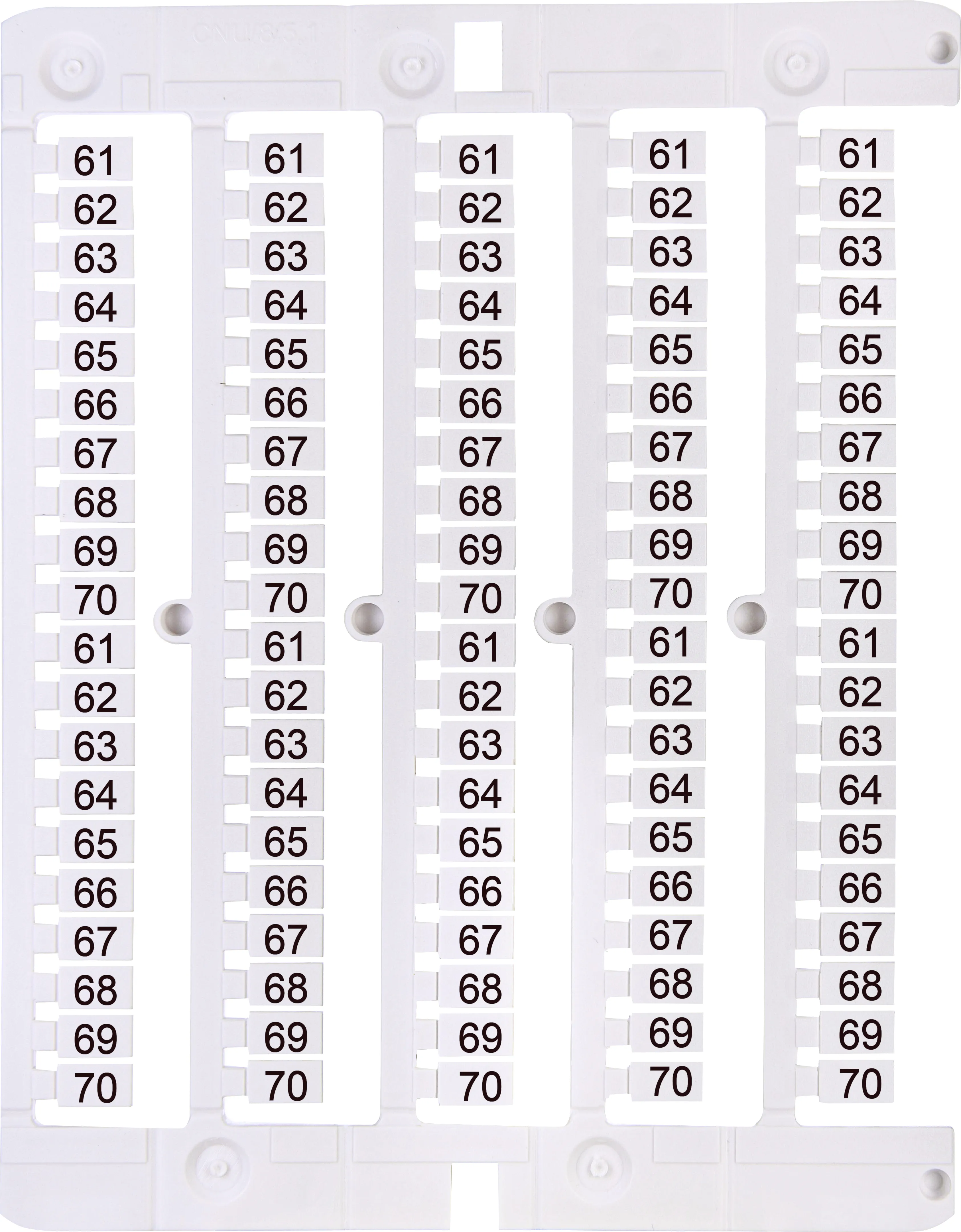 Letva za označivanje ES-NU0851570 003903103