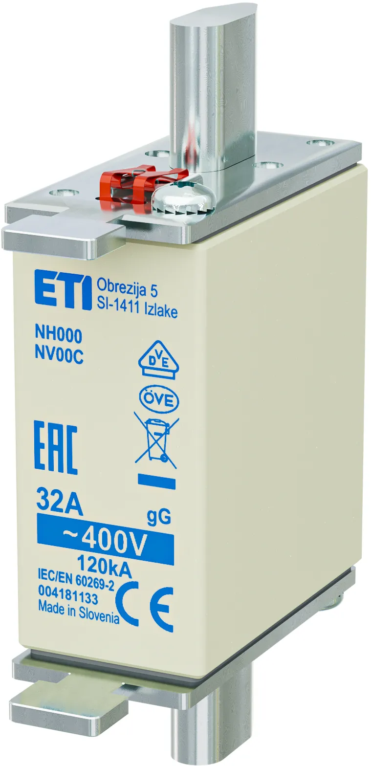 Rastalni uložak NH000 gG 32A/400V korr. 004181139