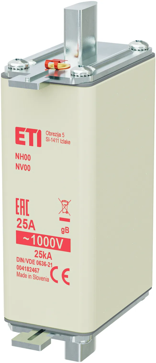 Rastalni uložak NH00/78 gB 25A/1000V 004182467