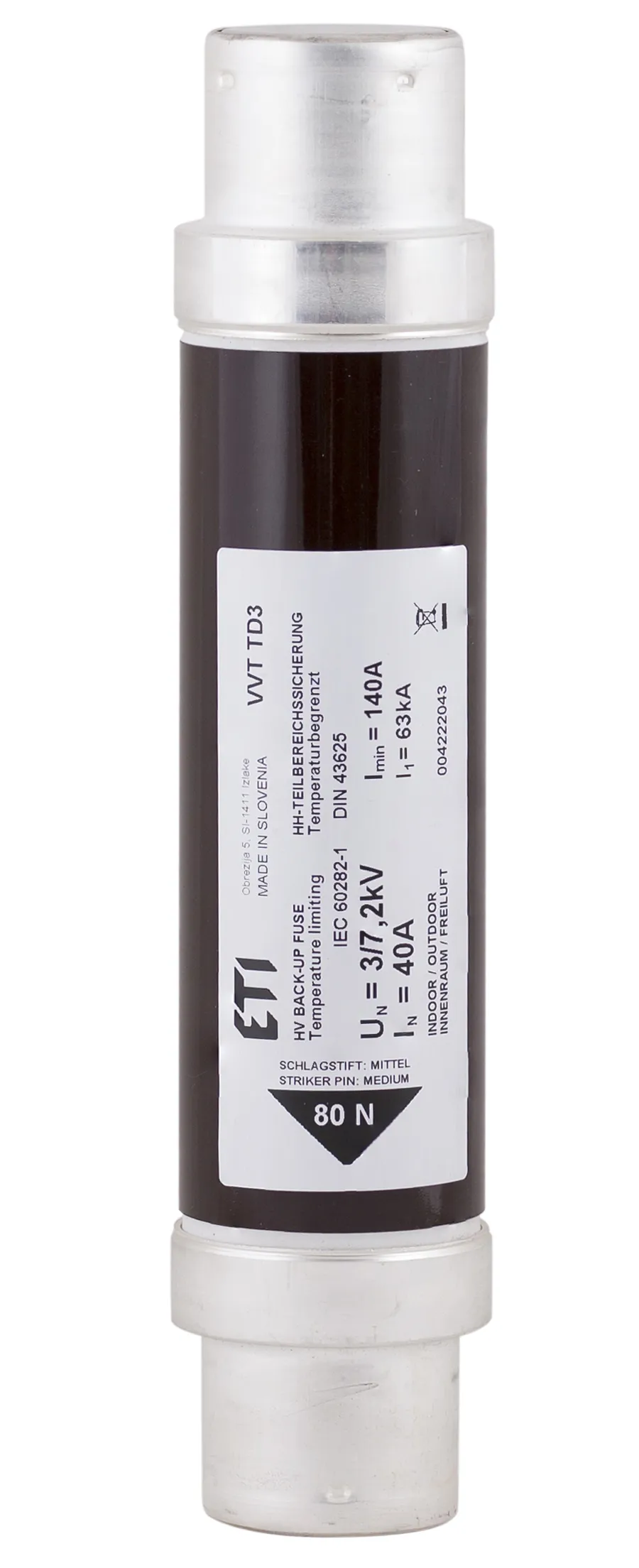 Rastalni uložak VVT-D3 7,2kV/6A 004222005