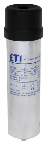 Kondenzator LPC 3 kVAr, 525V, 50Hz 004656741