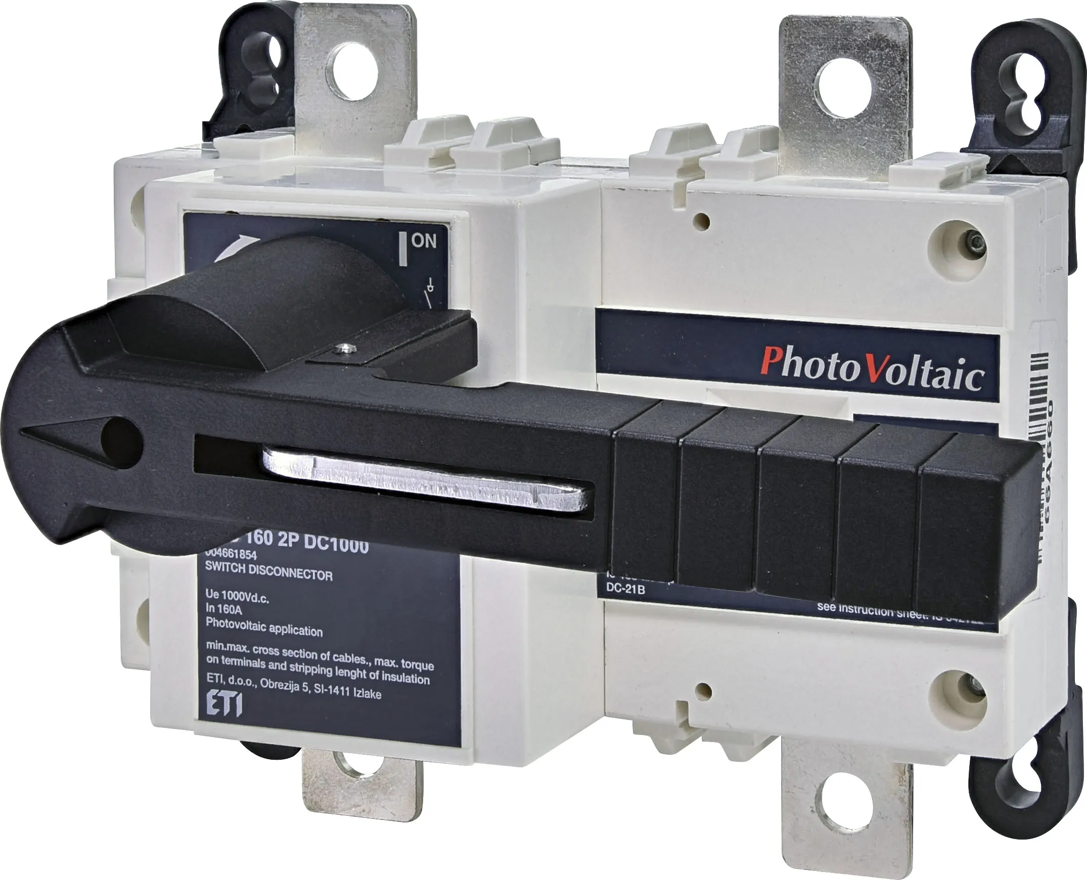 Ločilno stikalo PV LBS 160 2P DC1000 004661854