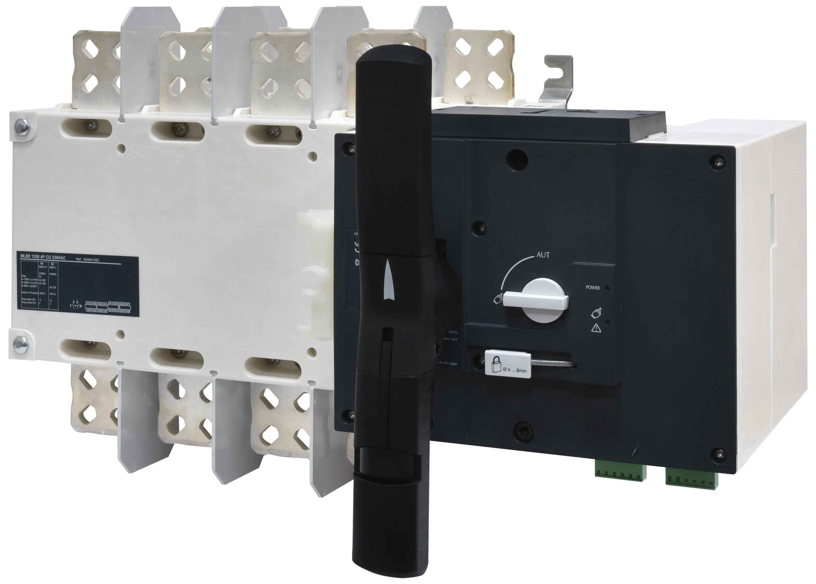Preklopna sklopka - mot. pogon MLBS 1250 4P CO 230VAC 004661983