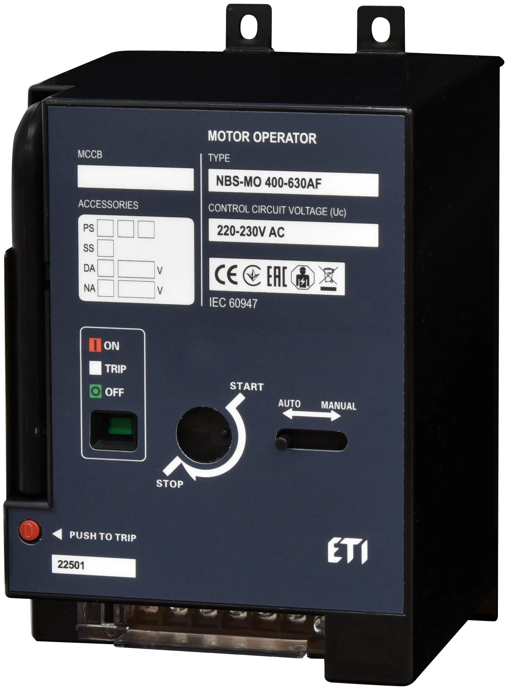 Motorni pogon NBS-MO 400-630AF AC220/230V 3P 004673232