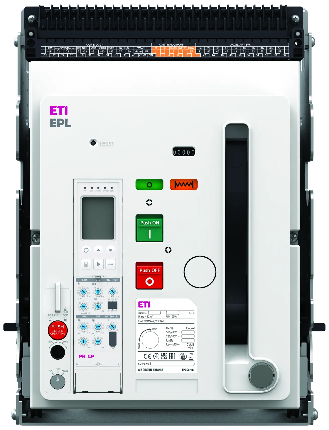 Vazdušni prekidač EPL-08 3H AD/M2C2S2/PR-LP 004695701