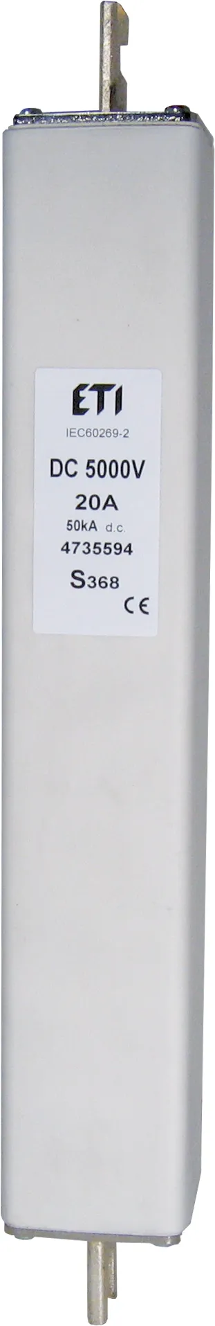 Rastalni uložak SZDBH/368 aR 40A/5000V DC 004735596