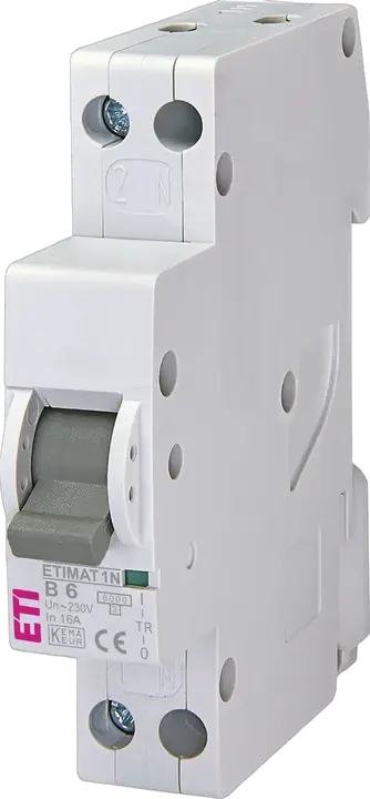 Slika ETIMAT 1N 1p+N B6 6kA