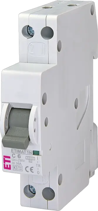 Slika ETIMAT 1N 1p+N C6 6kA