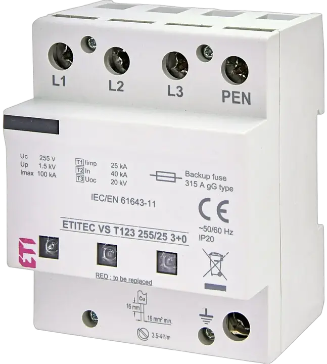 Slika ETITEC VS T123 255/25 3+0