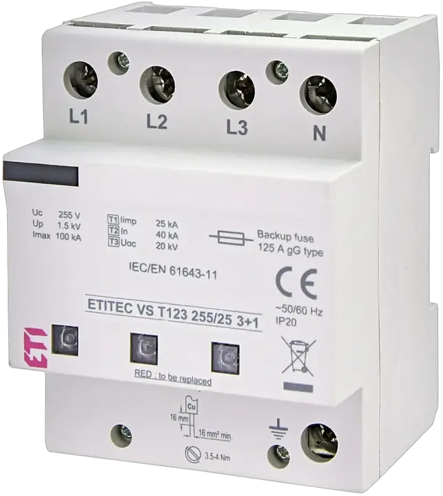 Slika ETITEC VS T123 255/25 3+1