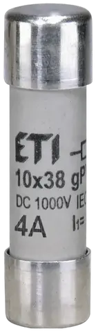 Slika CH10x38 gPV 4A/1000V DC