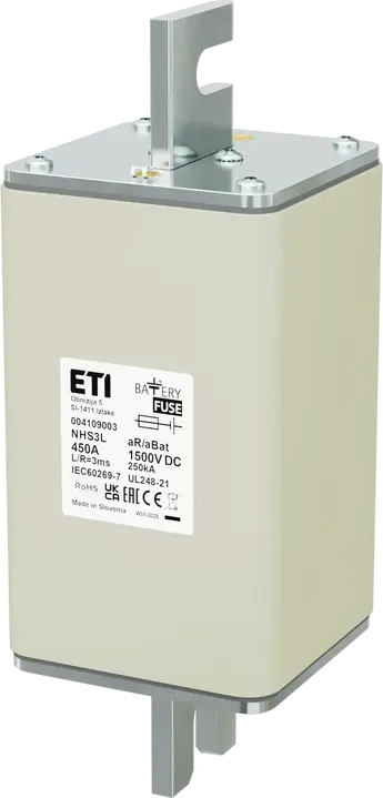Slika NHS3L aR/aBat 450A/1500V DC AL