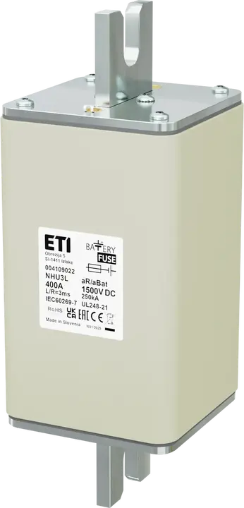 Slika NHU3L aR/aBat 400A/1500V DC AL