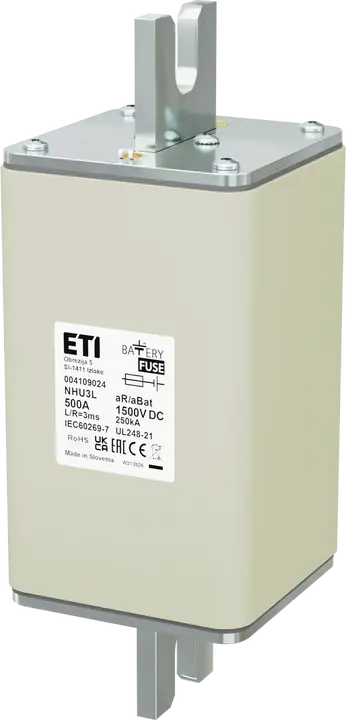 Slika NHU3L aR/aBat 500A/1500V DC AL