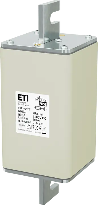 Slika NHE3L aR/aBat 900A/1500V DC AL