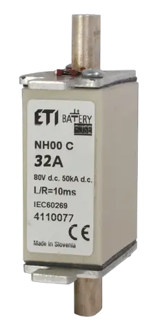 Slika NH000 gBat 32A/80V DC
