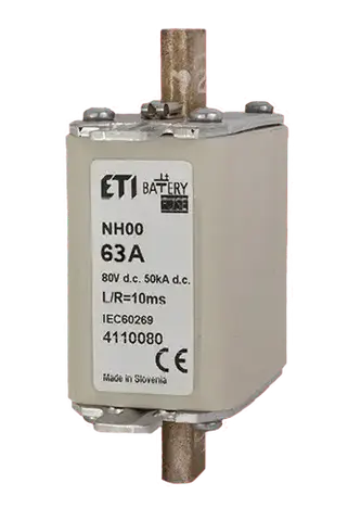 Slika NH00 gBat 63A/80V DC