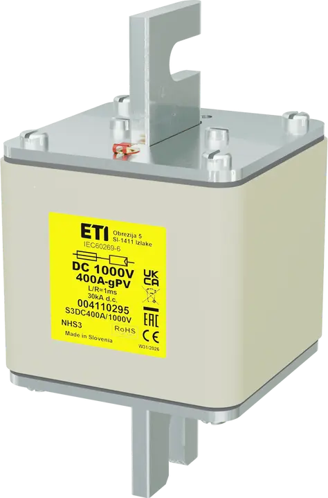 Slika NHS3 gPV 400A/1000V DC