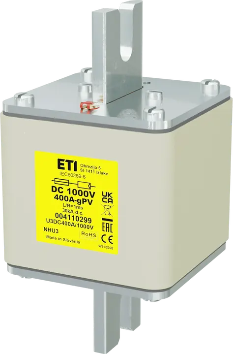 Slika NHU3 gPV 400A/1000V DC