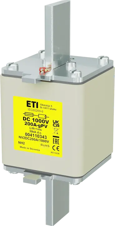 Slika NH2 gPV 200A/1000V DC