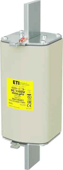Slika NH3L gPV 400A/1100V DC UL