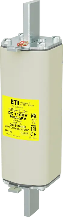 Slika NH1XL gPV 160A/1100V DC