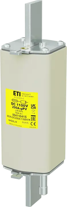 Slika NH2XL/K gPV 200A/1100V DC