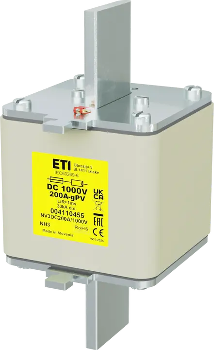 Slika NH3 gPV 200A/1000V DC