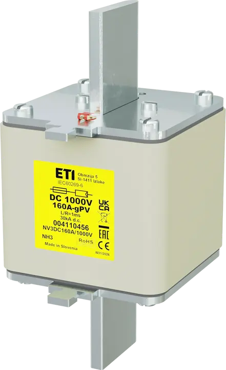 Slika NH3 gPV 160A/1000V DC