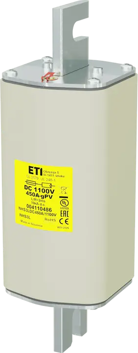 Slika NHS3L gPV 450A/1100V DC UL