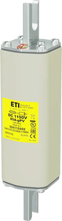 Slika NHU1XL gPV 80A/1100V DC UL