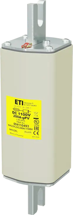 Slika NHU2XL gPV 200A/1100V DC UL