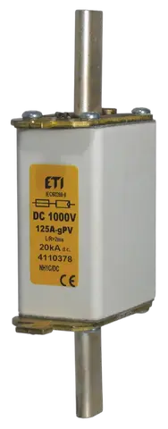 Slika NH0 gR 50A/1000V DC