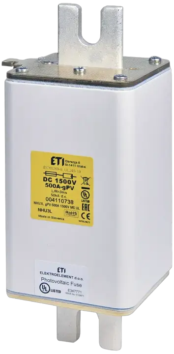 Slika NHU3L/MS gPV 350A/1500V DC UL